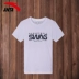 Áo thun nam tay ngắn Anta 2019 xuân POLO sơ mi cổ điển chữ chạy thể thao giải trí thoáng khí - Áo phông thể thao áo ba lỗ thể thao Áo phông thể thao