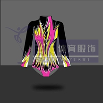 Volkswagen Aerobics Students Sports Arts and Sports Gymnastics Suit Competitive Bodybuilding Clothing Art Gymnastics Competition Suit