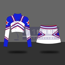 Professional customized cheerleading and bodysuit aerobatics to wear a competitive cheerleading and cheerleading performance group Fitness Gymnastics