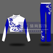 Gymnastics Competition Suit Aerobic Gymnastics Baton aerobics Gymnastics Professional Competition Suit Digital Printed
