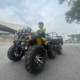 Full-time four-wheel drive ATV with bucket, four-wheel motorcycle, all-terrain kart, adult off-road mountain bike, farmer's vehicle