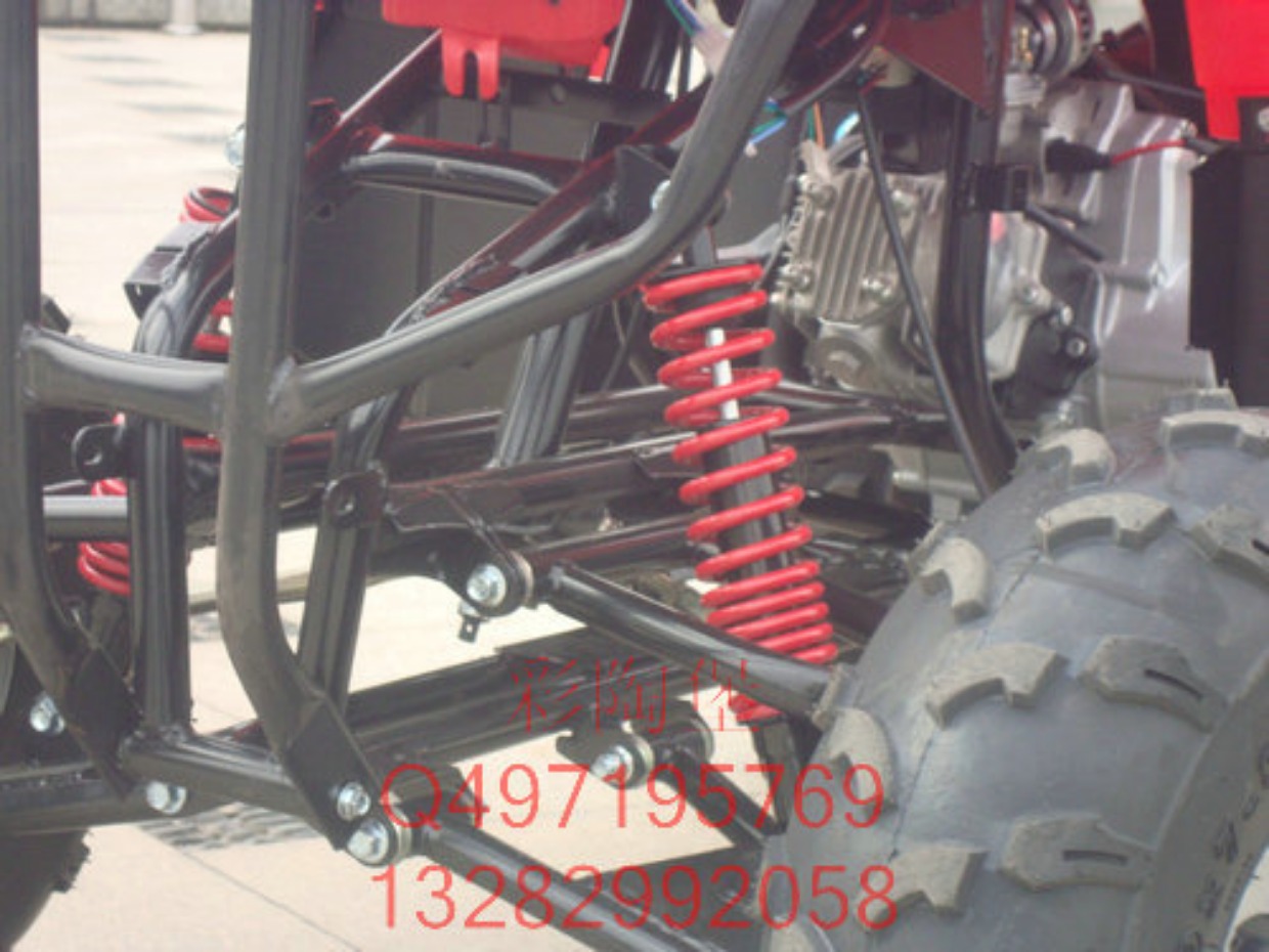 ATV đôi xe mô tô lỗi ATV big bull ATV 125CC thùng sắt đôi trống xe đạp địa hình trẻ em 10 tuổi