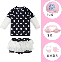 400 порошкового зеркала+пудры шляпы+ухо и нос+215 белые черные пятна