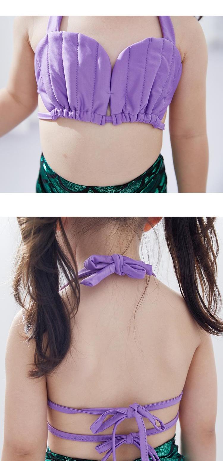Áo tắm cho bé gái Nàng tiên cá Cô ​​gái mặc bikini Công chúa Dress Dress Show Trang phục Cô gái Đồ bơi - Bộ đồ bơi của Kid đồ bơi cho trẻ sơ sinh