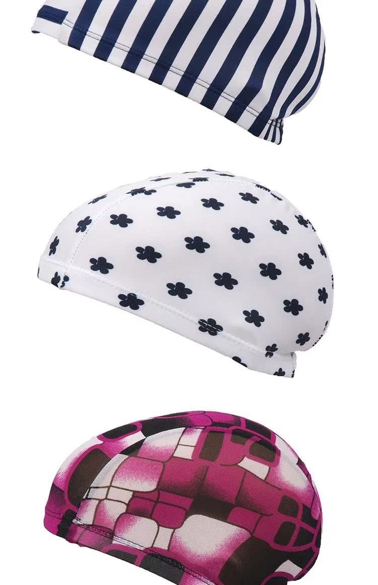 Mũ bơi in mũ dài phù hợp với hoa mũ màu rắn unisex tắm mũ hồ bơi tóc đặc biệt mũ bơi 	mũ bơi và kính bơi	