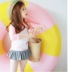 Đồ bơi cho trẻ em gái Áo dài tay Chia váy chống nắng Cô gái lớn Boy Hàn Quốc Áo tắm