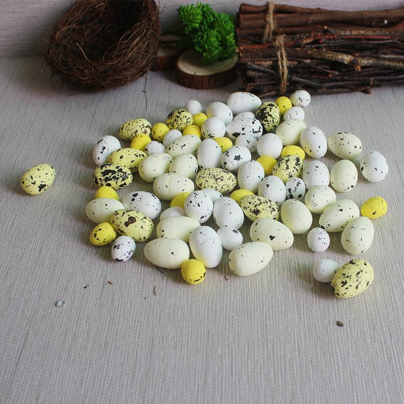 Bird egg simulation quail egg bubble fake egg Small egg Bird's nest Bird's nest fake egg model miniature shooting early education props