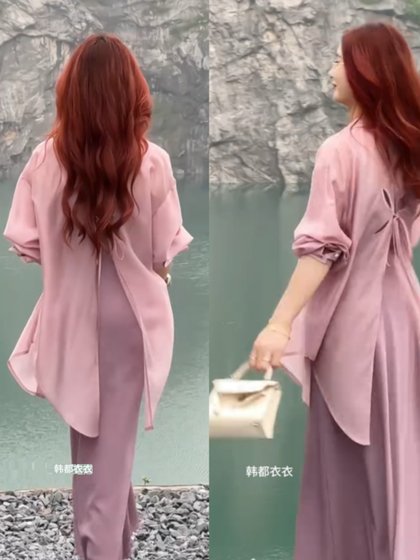 蝴蝶结镂空防晒衣女夏季2025新款外搭开衫绿色雪纺衬衫外套轻薄款