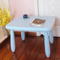 Childrens table and chair Kindergarten table and chair Baby learning table and chair Color plastic game table Painting table