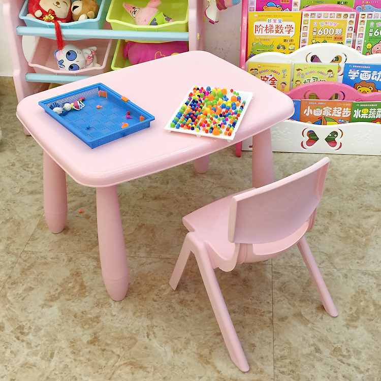 Children Desk Part - 43: Children Desk Plastic Tables And Chairs Learning Table Set Nursery Kids Baby Desk Writing Desk Desk