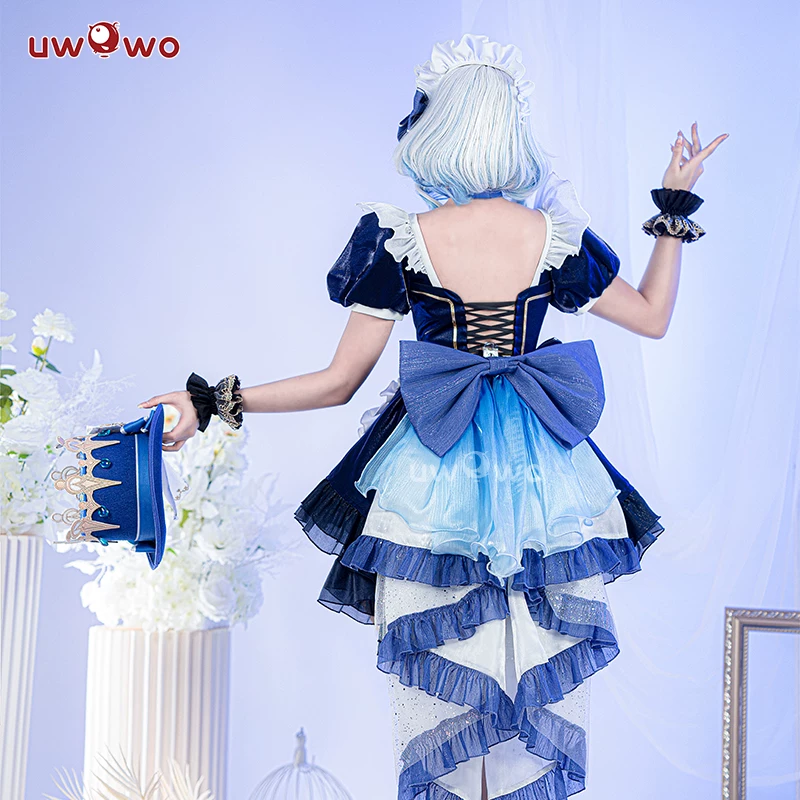 Косплей Spot Uwowo Youwo Genshin Impact Фонтанная Водяная Богу Funinga убор мадам костюм cos одежда женщины