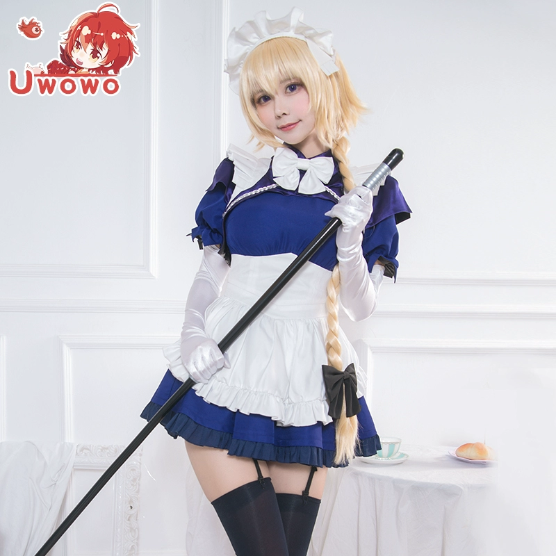 Spot Uwowo Youwowo Fate Grand Order FGO Jeanne Joan Maid phù hợp với trang phục cosplay - Cosplay