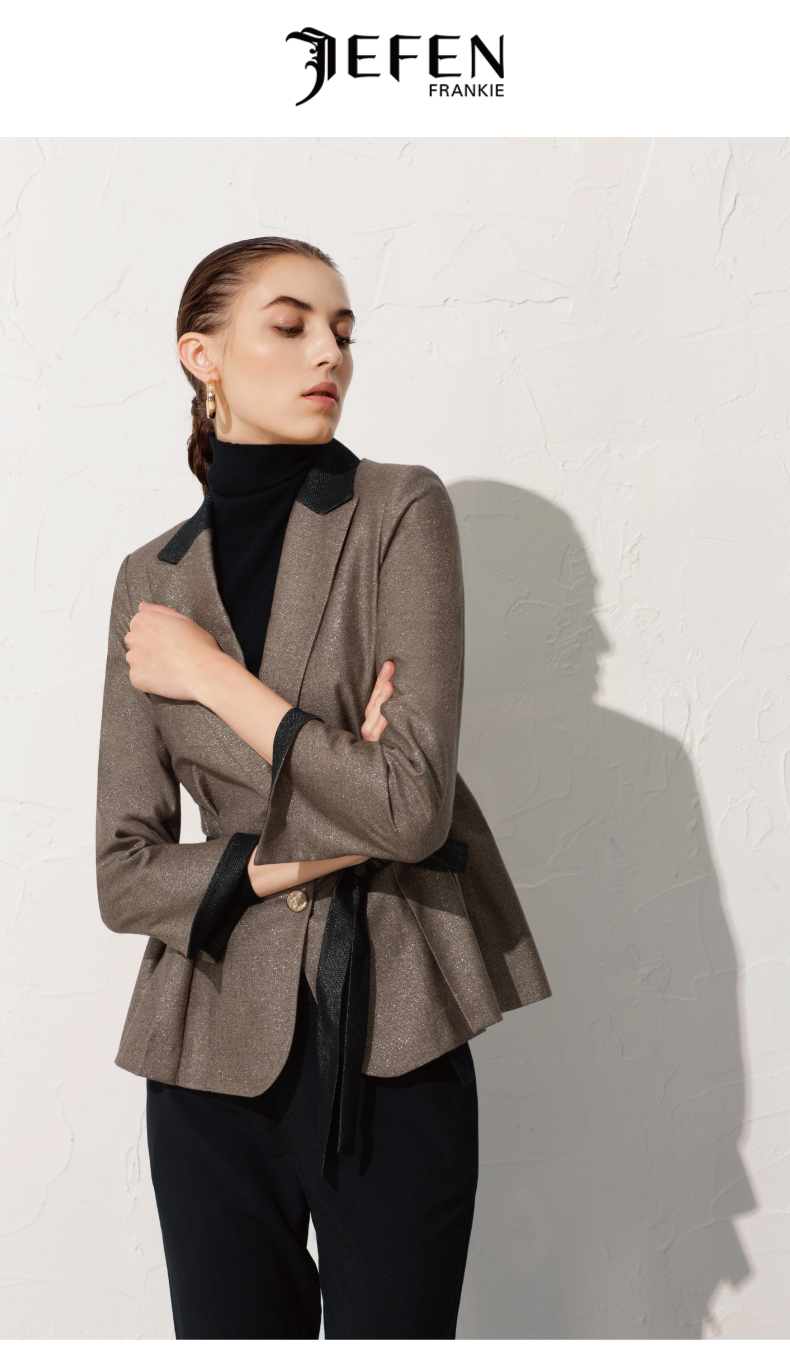 Veste pour femme JEFEN   en Laine - Ref 3221114 Image 7