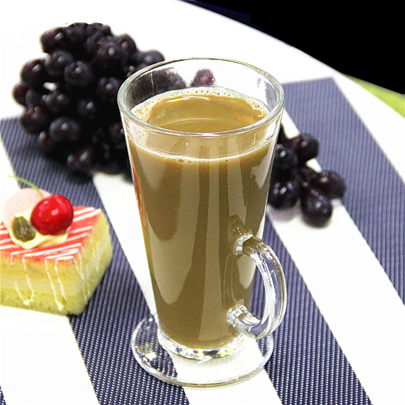 Ice Cream Juice Cup Glass Home Pearl Milk Tea Glass Cup Transparent Drink Cup Commercial Milk Tea Cup Transparent