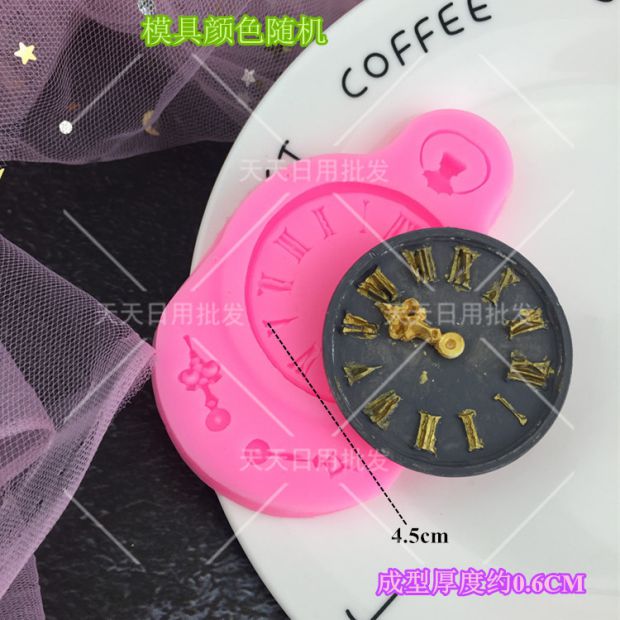 Chủ đề nam giới punk gió thư khuôn bánh đồng hồ kim loại lốp sô cô la kẹo mềm silicone khuôn silicone - Tự làm khuôn nướng khuôn bánh dứa