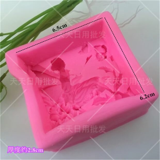 Hoa Fairy Butterfly Silicone Handmade Soap Khuôn DIY Baking Cake Trang trí Mềm gốm đất sét Xà phòng Khuôn khuôn làm kem