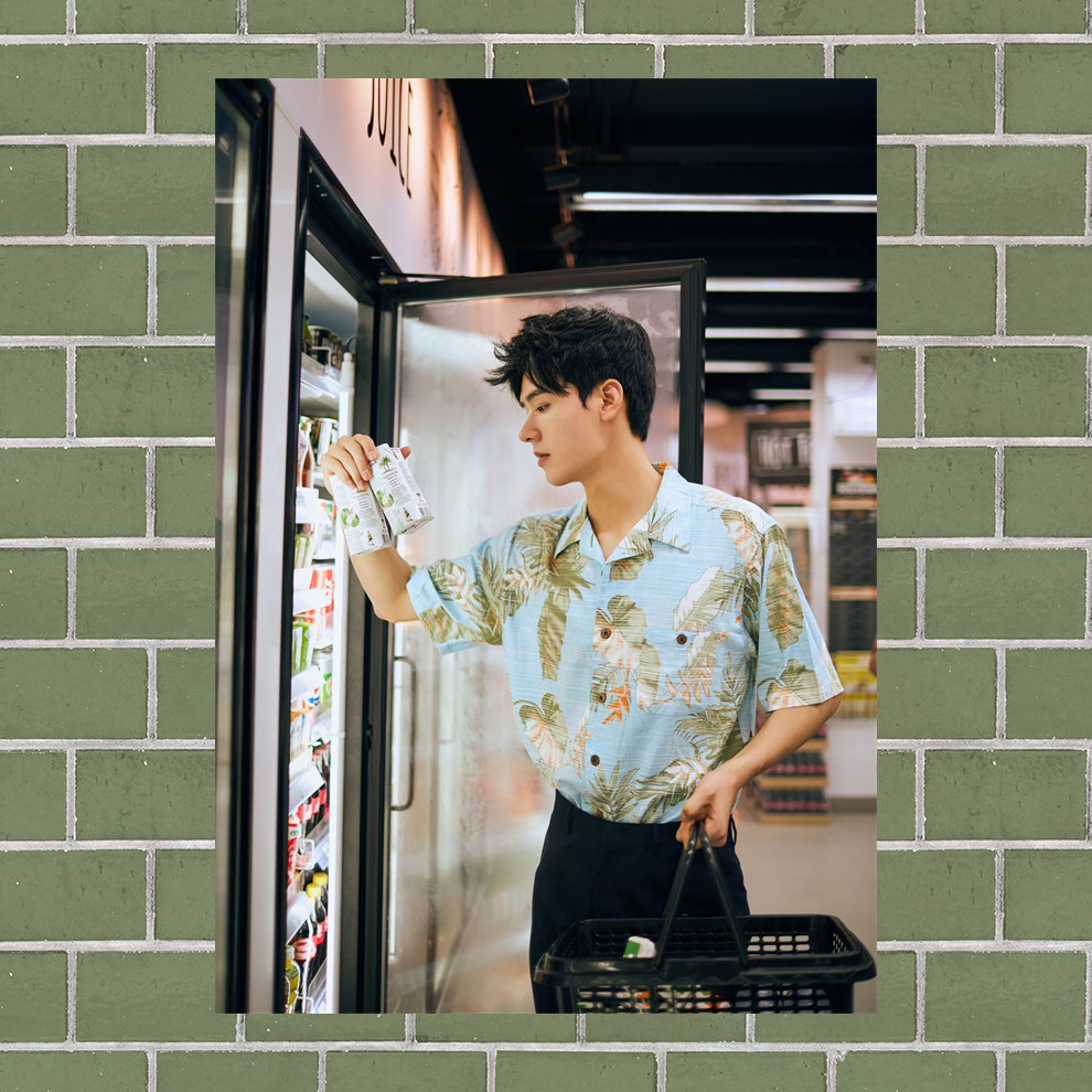 Gong Jun poster ESK266 for a total of 500 full 8 photos A3 photo wall stickup picture Weinker Row perimeter