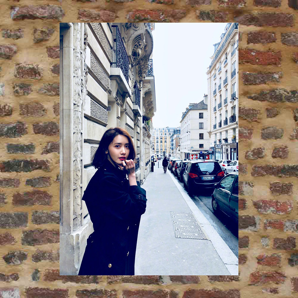 Lin Yun-yee poster customized KDD107 for a total of 500 pieces full of 8 A3 pictures perimeter Run'e Yoona