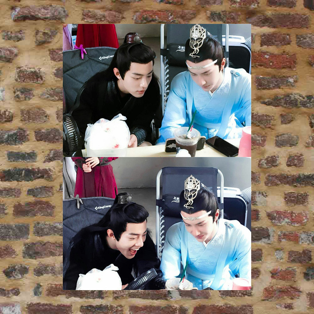 Xiao Zhan poster custom LRGKKK a total of 500 optional, full 8 A3 pictures around