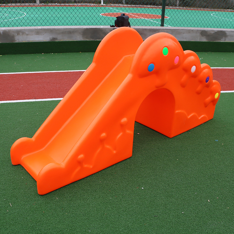 Kindergarten rotomolding cartoon elephant drilling hole large plastic indoor and outdoor climbing slide baby slide toy