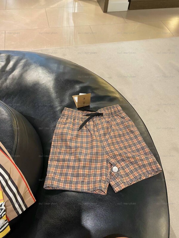 Italian Outlet Burberry Boys' Classic Plaid Shorts with Mesh Lining, Sizes 3, 8, 10, 12 Years Old