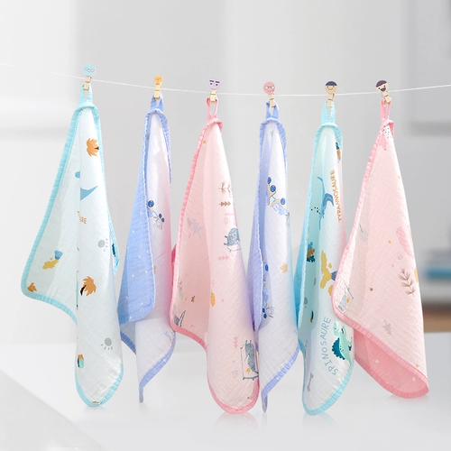 Детское средство детской гигиены, хлопковые влажные салфетки для новорожденных, прямоугольное марлевое полотенце, шарф, слюнявчик