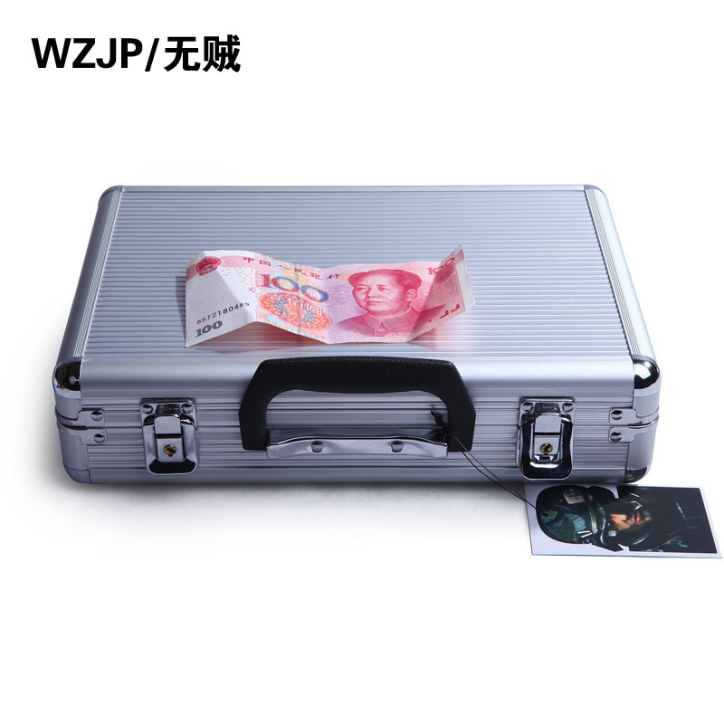 WZJP Without thieves with lock anti-seismic multi-function aluminum alloy toolbox suitcase electronic box product display