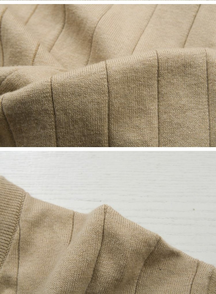 Pauls POLO quầy quần áo nam chính hãng Mùa xuân cashmere pha trộn áo len cổ chữ V dài tay PS14KS105 - Áo len Cashmere áo len nam