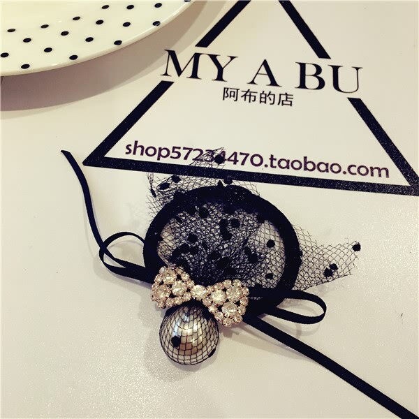 Accessoire coiffure en dentelle - Ref 1201551 Image 9