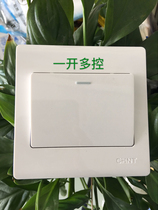 Zhengtai Electrician Switch Socket NEW7D Series 86 Type 1 Multi-control switch