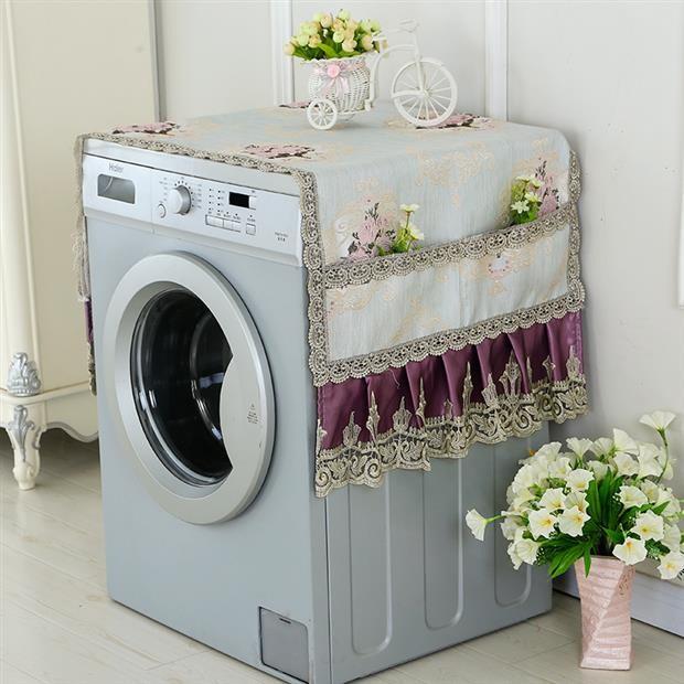 Hộ gia đình che tủ lạnh bìa bảo vệ dùng một lần vải che bụi túi lưu trữ chống vảy chống thấm dầu chống bụi túi treo - Bảo vệ bụi áo điều hòa