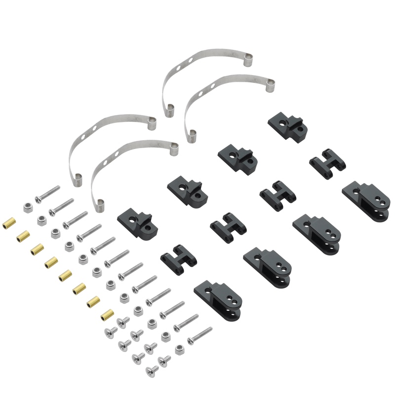 Mangniu Naughty Dragon Accessories Feiyu Military Card B24 Gus Unimog Metal Steel Plate Spring Shock Absorbing Hanging Ear