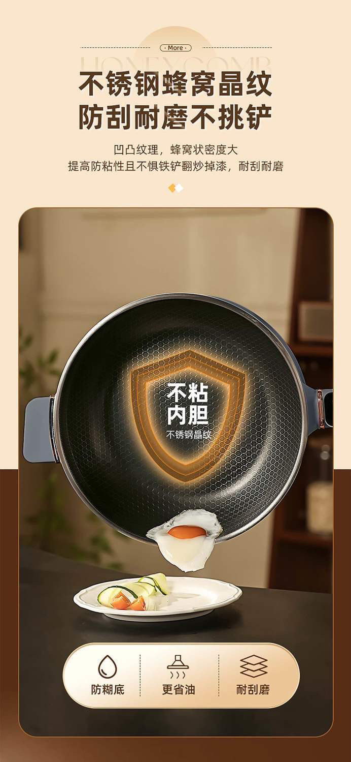 Плиты 梅特德菲多功能电炒锅不粘锅家用32不锈钢蒸煮炒菜定时插电子锅29