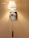Bakala Light Luxury French Baroque Crystal Wall Lamp Living Room Bedroom Bedside Entrance Corridor Aisle Decorative Lamp