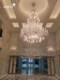 Bakala French-Style Villa with Open Living Room and Dining Room, Duplex Loft, Luxurious and High-End Atmospheric Crystal Chandelier