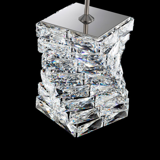 Songbeike Light Luxury Modern Imported Egyptian Crystal Small Chandelier Bar Island Entrance Light Creative Bedroom Bedside Lamp