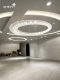 Manooi Egyptian Imported Crystal Eccentric Circle Chandelier Italian Light Luxury Villa High-Ceiling Duplex Living Room Dining Room Lamp