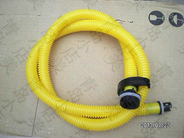 Blue gas pump intake pump