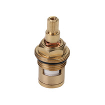 Copper valve core tap Quick open ceramic valve core double tooth ceramic sheet copper head paparazzi head repair accessory