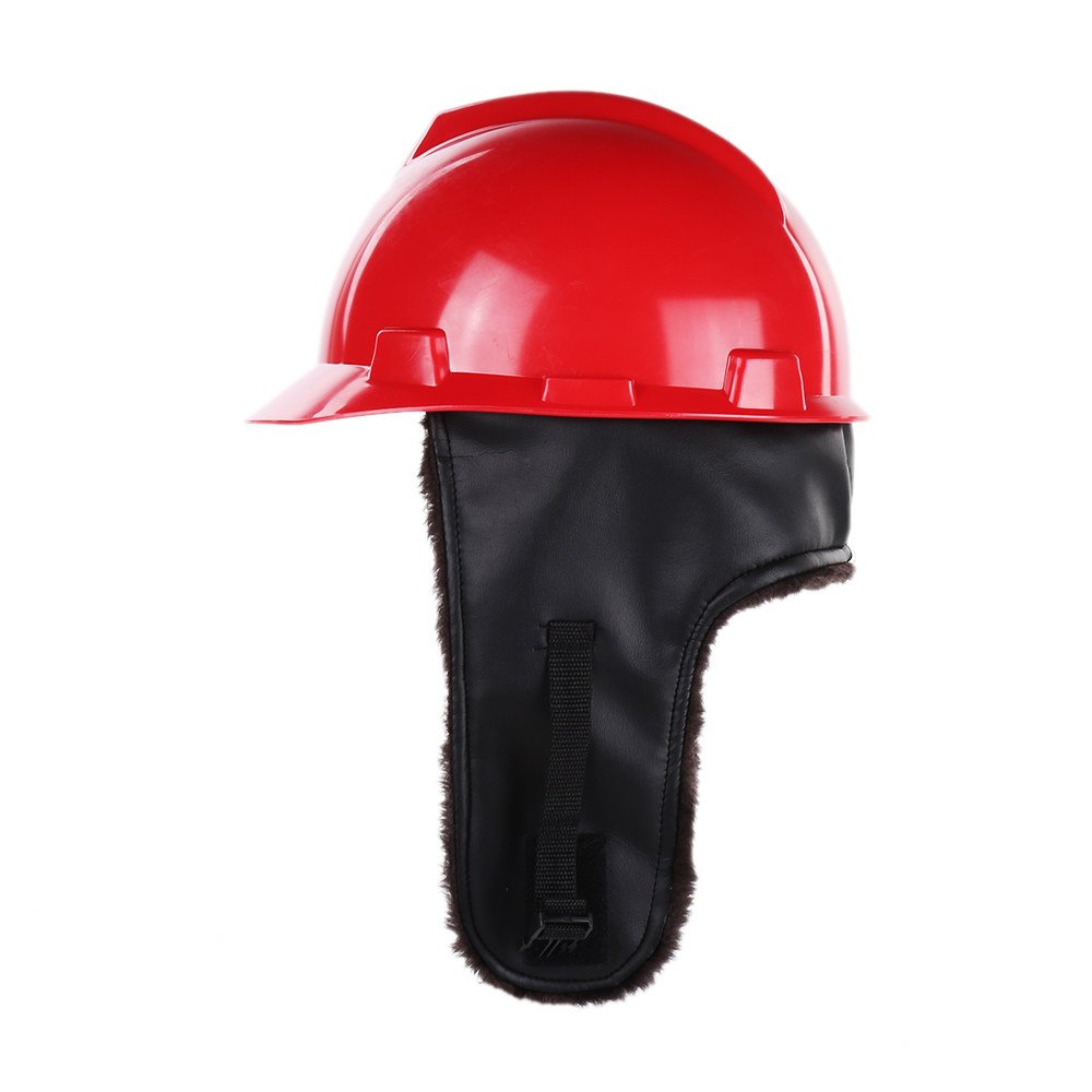 Hard hat construction site winter cold-proof warm liner construction site outdoor ear protection construction hat