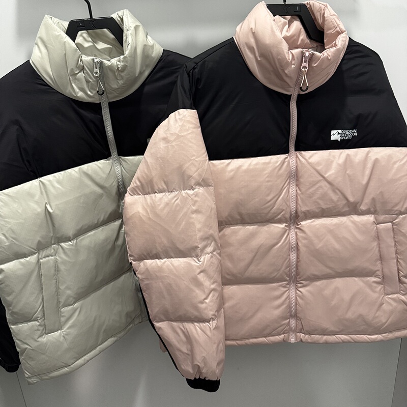 Jordan Qdfgm2254324 Genuine Product from the Same Mall, 25-Year Winter Model, Women's Short down Jacket for Outdoor Winter Warmth