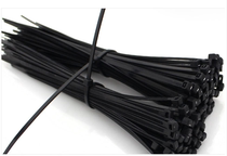 Bicycle nylon cable tie air tube code watch tie tie tie strap self-locking nylon cable tie White Black