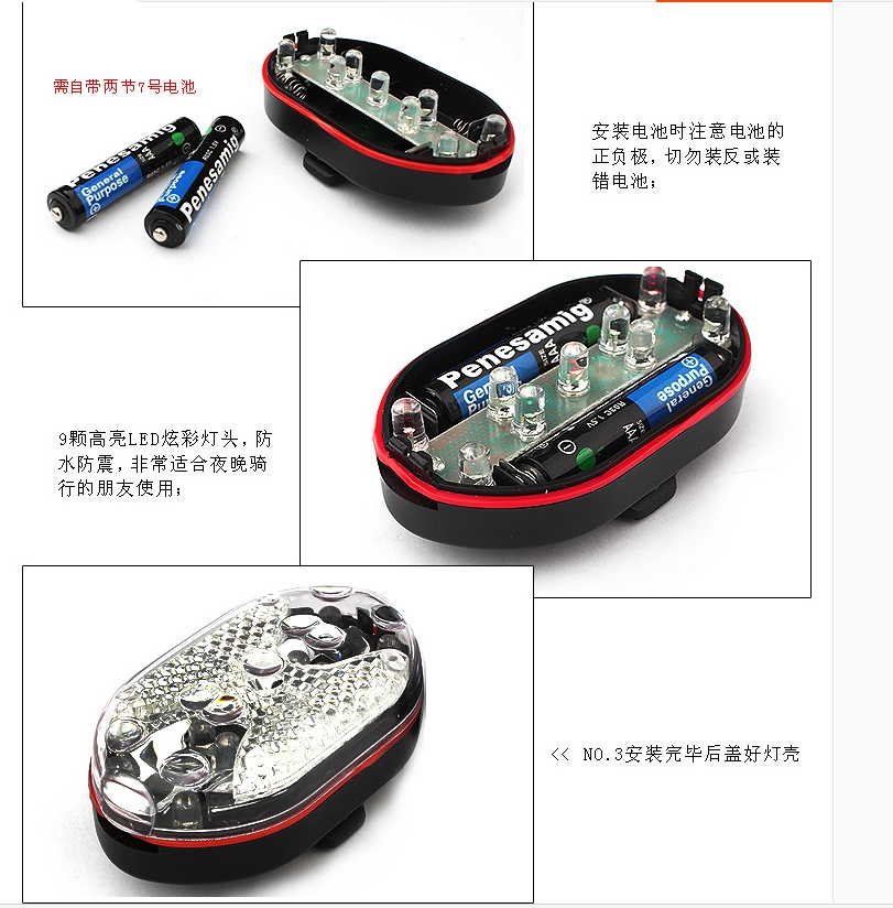 Eclairage pour vélo - Ref 2401043 Image 26