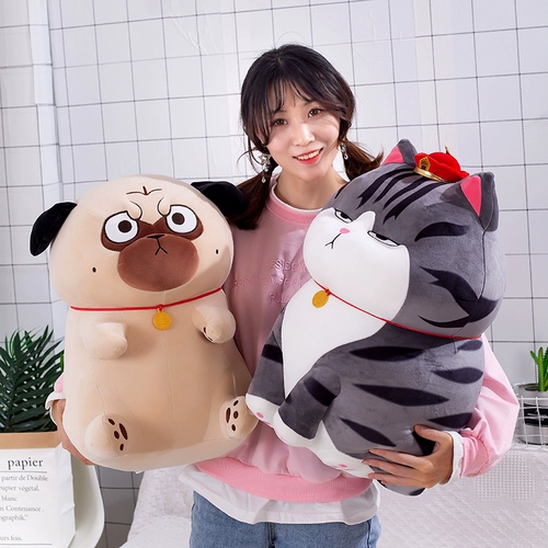 Плюшевая игрушка, кукла для сна, милая подушка, кот