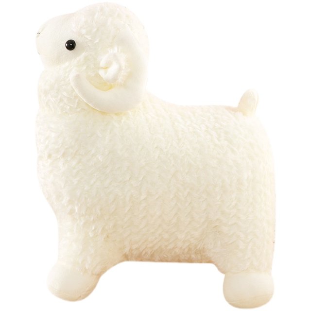 Cute simulation lamb doll plush toy goat doll ornaments alpaca doll pillow ຂອງຂວັນວັນເກີດສໍາລັບຜູ້ຊາຍແລະແມ່ຍິງ