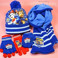 Флисовая шапка, флисовый шарф, 4-12 лет