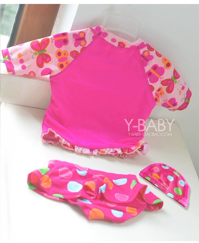 Детский раздельный милый купальник для раннего возраста