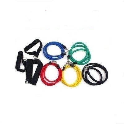 11 kits fitness tension rope resistance tension rope exercisebands fitness with home exercise