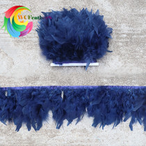 DIY turkey feather sofa pillow decoration Latin dance accessories skirt yellow flames childrens helmet decoration