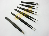 Precision anti-static tweezers pointed head elbow ESD-10 11 12 13 14 15